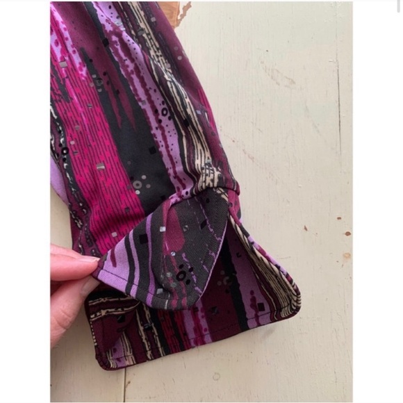 Picadilly : purple abstract print jacket - Picture 4 of 15